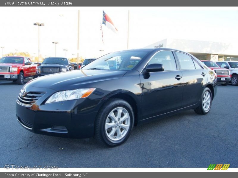 Black / Bisque 2009 Toyota Camry LE