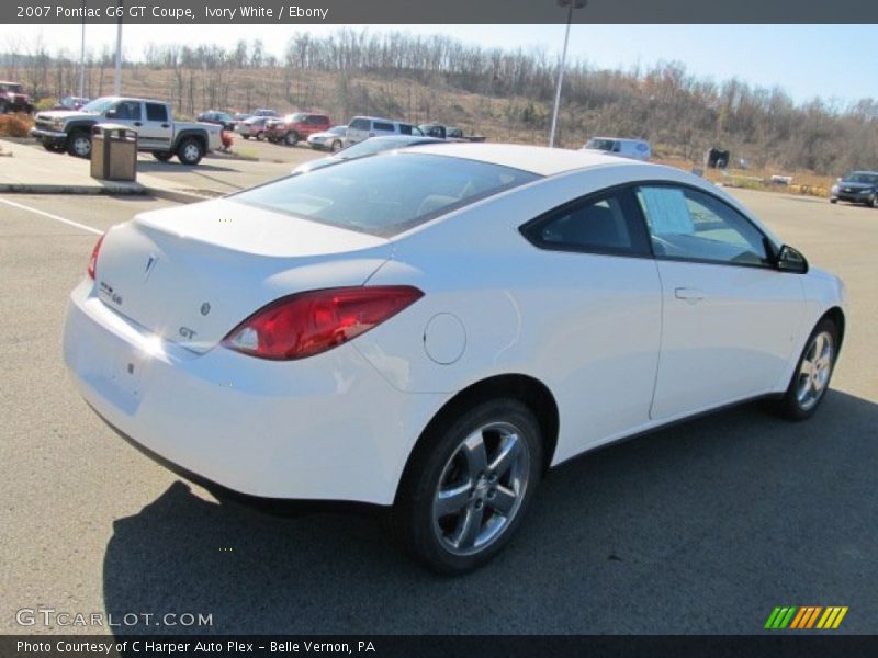 Ivory White / Ebony 2007 Pontiac G6 GT Coupe