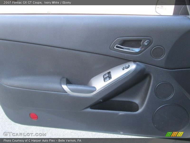 Ivory White / Ebony 2007 Pontiac G6 GT Coupe