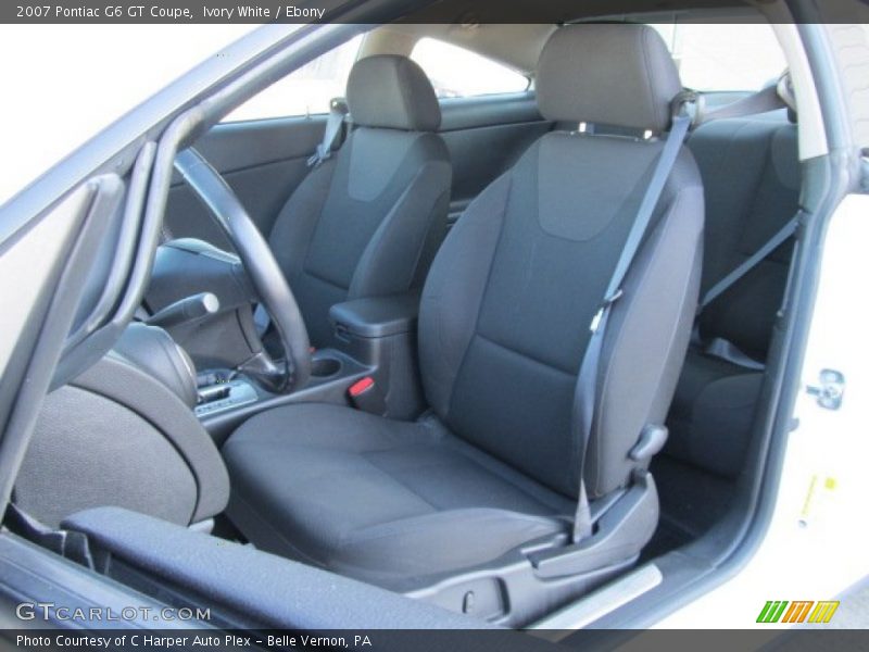 Ivory White / Ebony 2007 Pontiac G6 GT Coupe