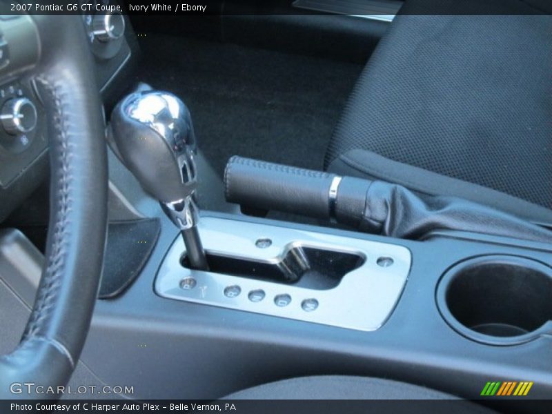 Ivory White / Ebony 2007 Pontiac G6 GT Coupe