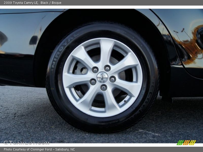 Black / Bisque 2009 Toyota Camry LE