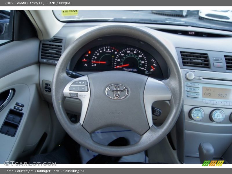 Black / Bisque 2009 Toyota Camry LE