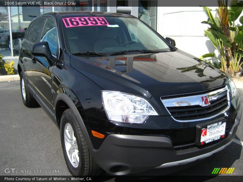 Black Onyx / Gray 2008 Saturn VUE XE