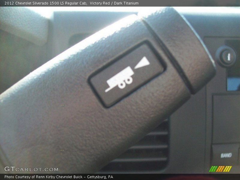 Victory Red / Dark Titanium 2012 Chevrolet Silverado 1500 LS Regular Cab
