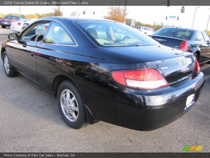 Black Sand Pearl / Ivory 2000 Toyota Solara SE Coupe