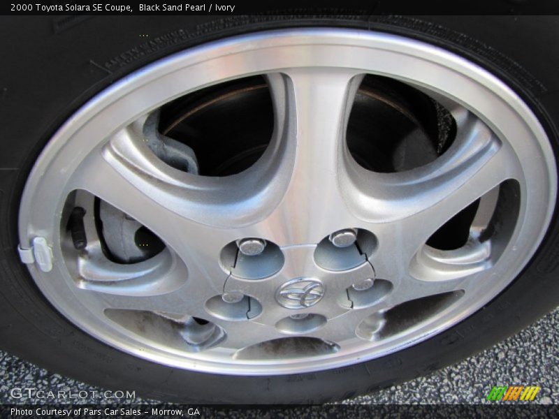 Black Sand Pearl / Ivory 2000 Toyota Solara SE Coupe