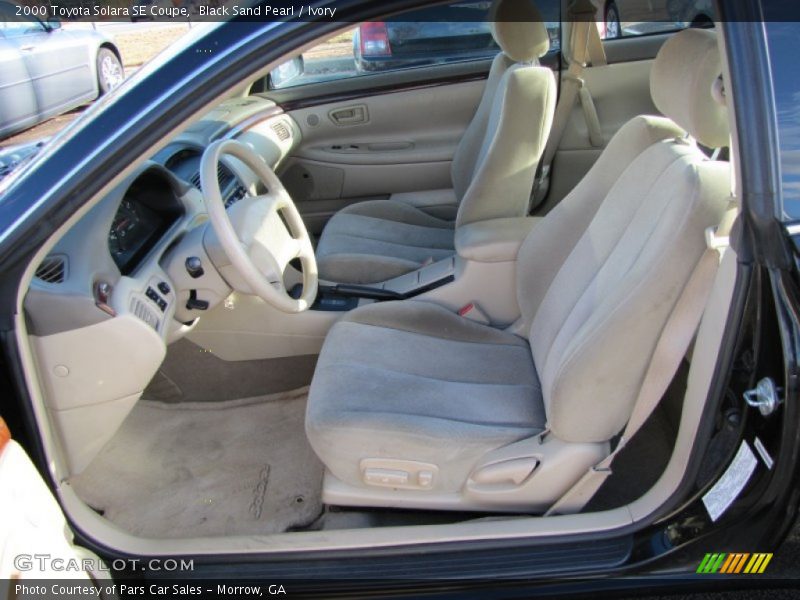  2000 Solara SE Coupe Ivory Interior
