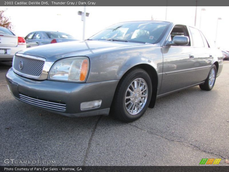 Thunder Gray / Dark Gray 2003 Cadillac DeVille DHS