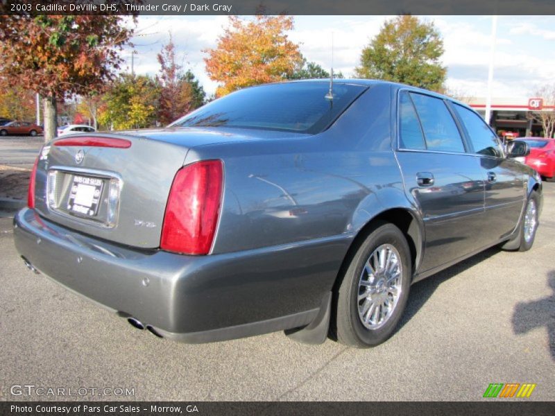 Thunder Gray / Dark Gray 2003 Cadillac DeVille DHS