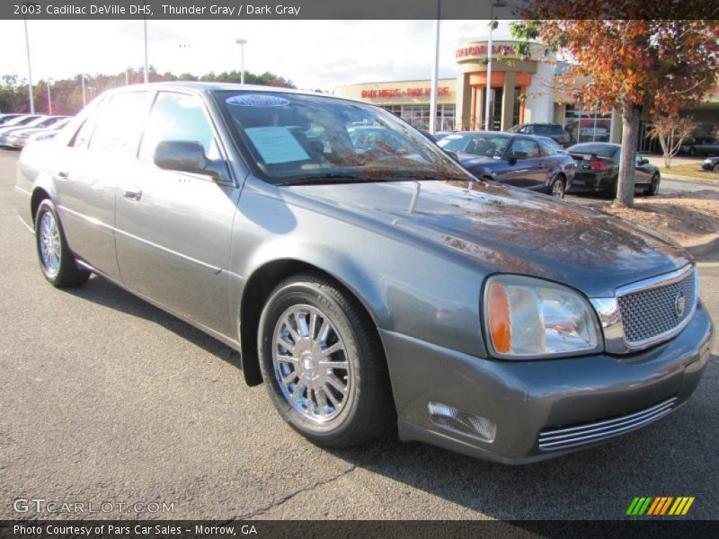 Thunder Gray / Dark Gray 2003 Cadillac DeVille DHS