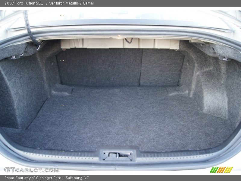 Silver Birch Metallic / Camel 2007 Ford Fusion SEL
