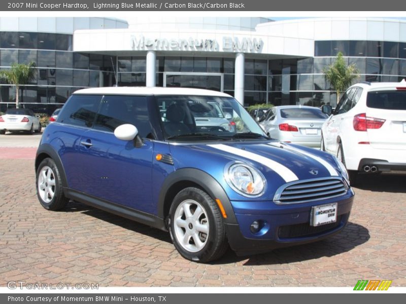 Lightning Blue Metallic / Carbon Black/Carbon Black 2007 Mini Cooper Hardtop
