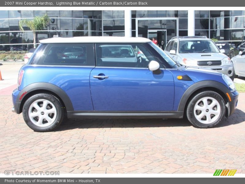 Lightning Blue Metallic / Carbon Black/Carbon Black 2007 Mini Cooper Hardtop