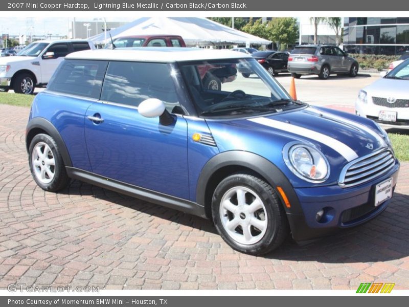 Lightning Blue Metallic / Carbon Black/Carbon Black 2007 Mini Cooper Hardtop