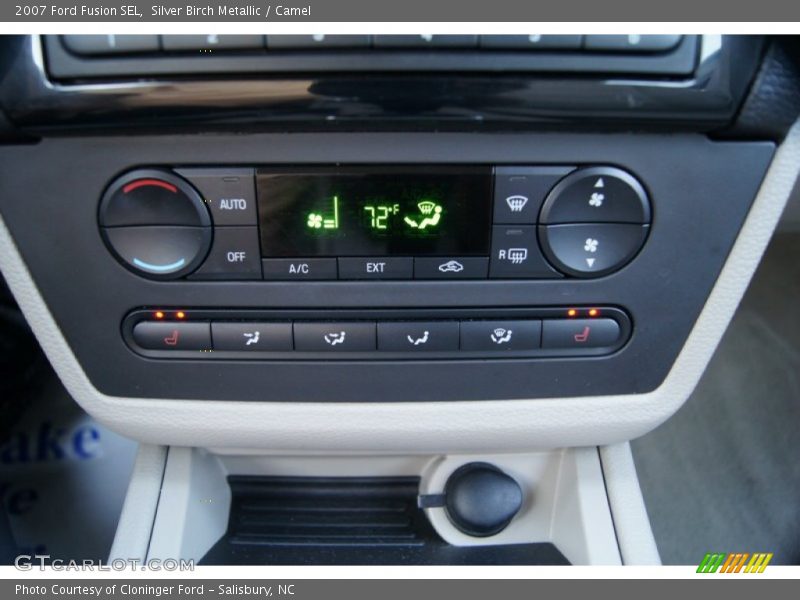 Controls of 2007 Fusion SEL