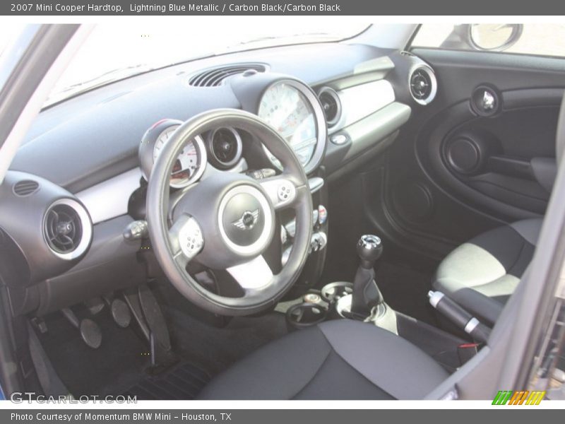 Lightning Blue Metallic / Carbon Black/Carbon Black 2007 Mini Cooper Hardtop