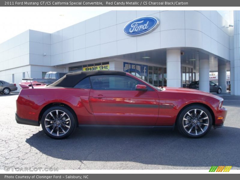 GT/CS California Special Convertible in Red Candy Metallic and Charcoal Black - 2011 Ford Mustang GT/CS California Special Convertible