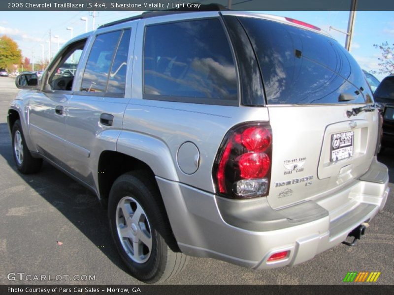 Silverstone Metallic / Light Gray 2006 Chevrolet TrailBlazer LS 4x4