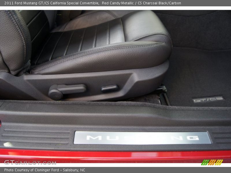 Red Candy Metallic / CS Charcoal Black/Carbon 2011 Ford Mustang GT/CS California Special Convertible