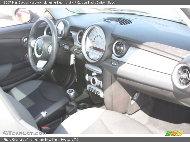 Lightning Blue Metallic / Carbon Black/Carbon Black 2007 Mini Cooper Hardtop