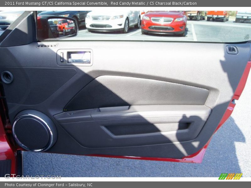 Red Candy Metallic / CS Charcoal Black/Carbon 2011 Ford Mustang GT/CS California Special Convertible