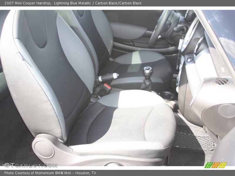 Lightning Blue Metallic / Carbon Black/Carbon Black 2007 Mini Cooper Hardtop