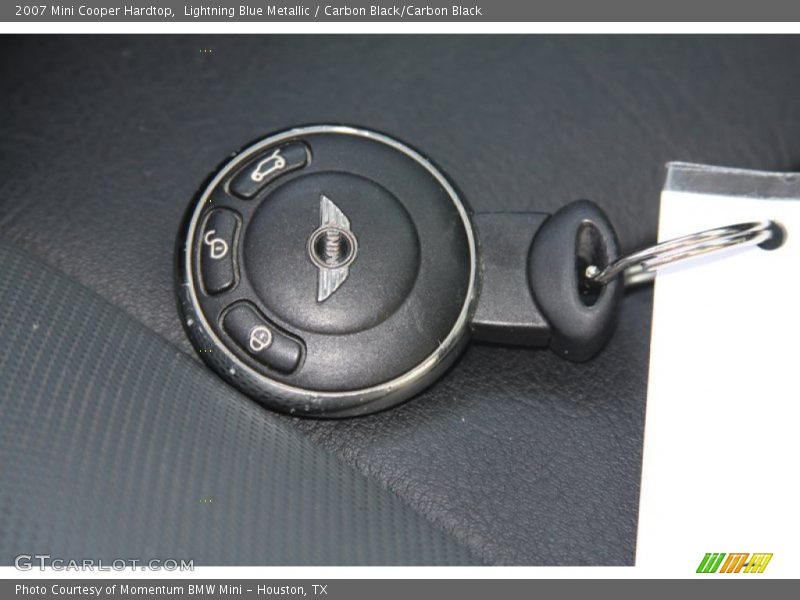Lightning Blue Metallic / Carbon Black/Carbon Black 2007 Mini Cooper Hardtop