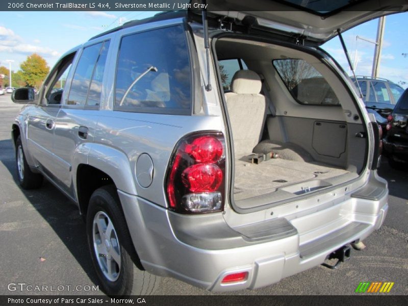 Silverstone Metallic / Light Gray 2006 Chevrolet TrailBlazer LS 4x4