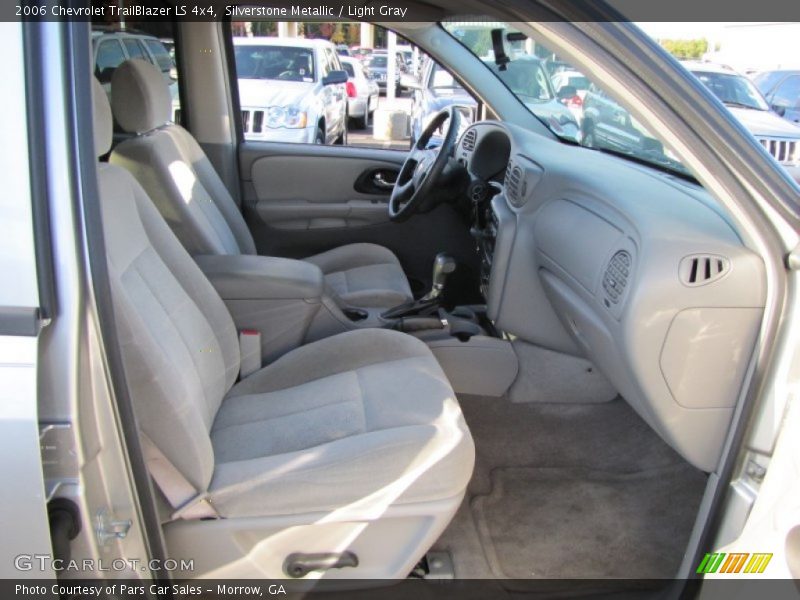 Silverstone Metallic / Light Gray 2006 Chevrolet TrailBlazer LS 4x4