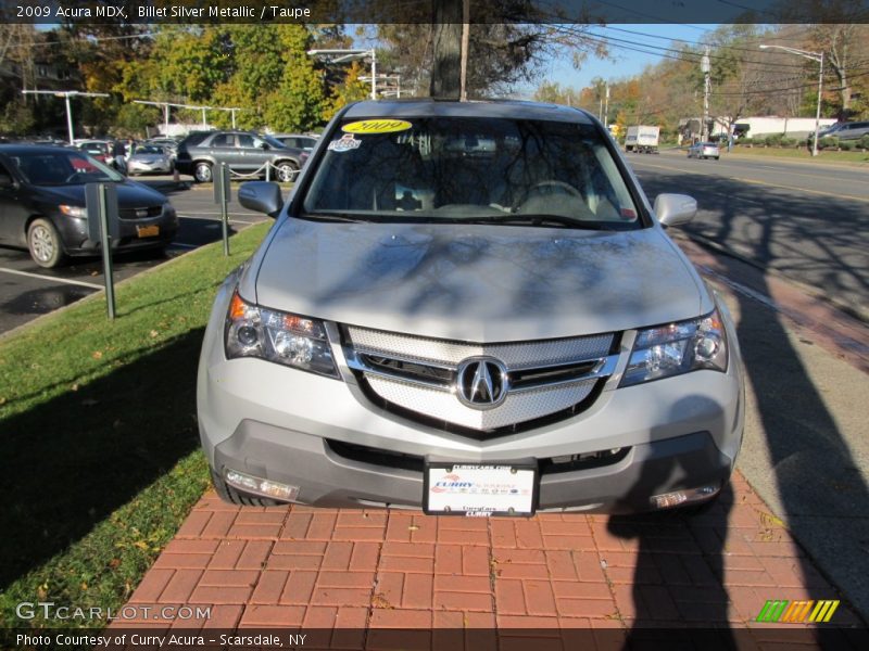 Billet Silver Metallic / Taupe 2009 Acura MDX