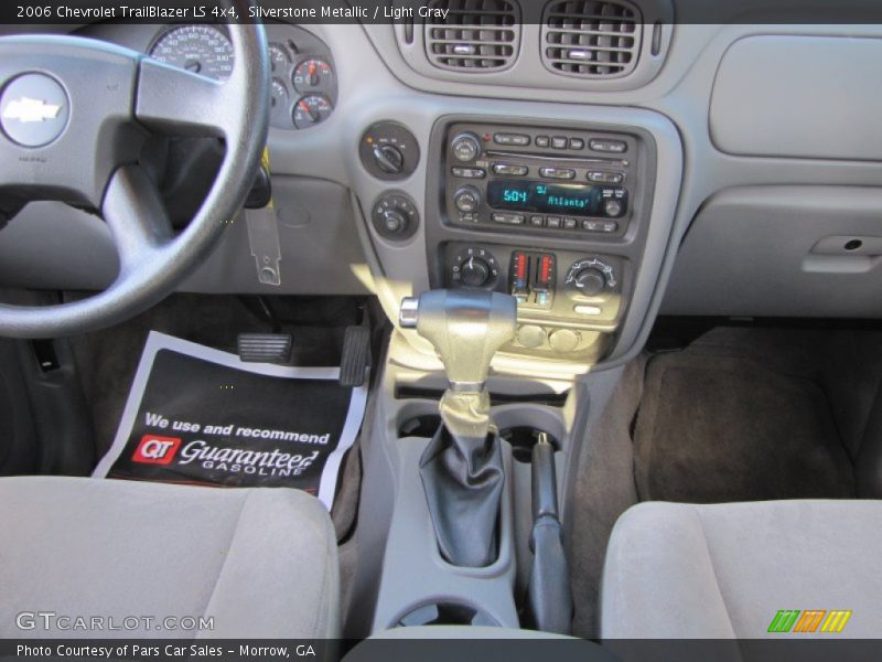Silverstone Metallic / Light Gray 2006 Chevrolet TrailBlazer LS 4x4