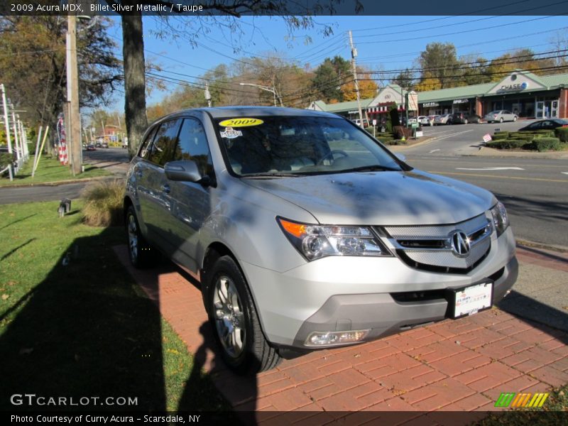 Billet Silver Metallic / Taupe 2009 Acura MDX