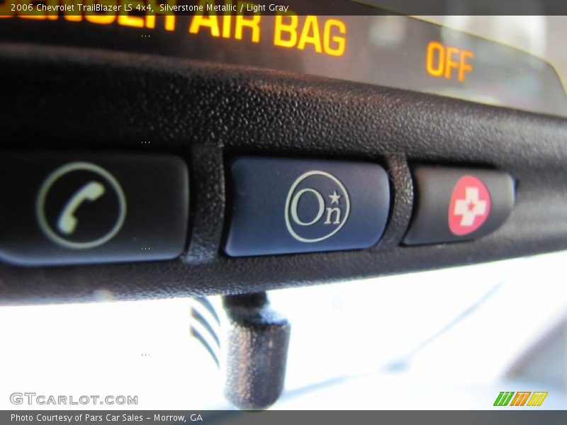 Silverstone Metallic / Light Gray 2006 Chevrolet TrailBlazer LS 4x4