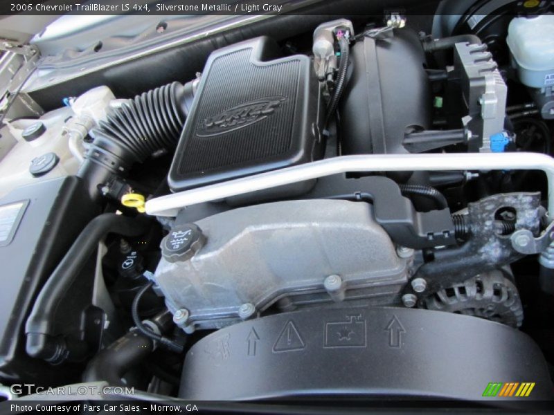Silverstone Metallic / Light Gray 2006 Chevrolet TrailBlazer LS 4x4
