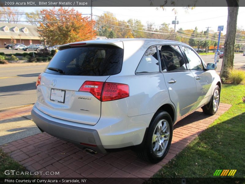 Billet Silver Metallic / Taupe 2009 Acura MDX