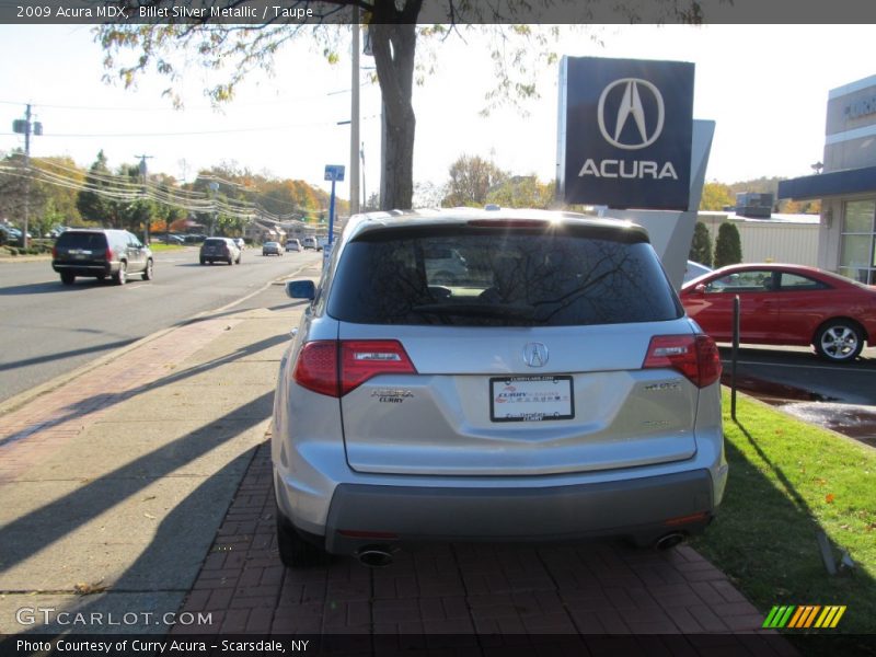 Billet Silver Metallic / Taupe 2009 Acura MDX