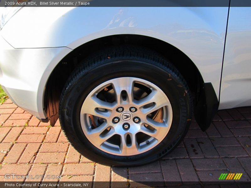 Billet Silver Metallic / Taupe 2009 Acura MDX