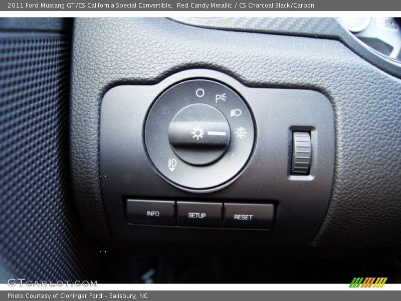 Headlight controls - 2011 Ford Mustang GT/CS California Special Convertible