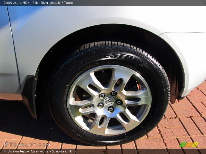 Billet Silver Metallic / Taupe 2009 Acura MDX