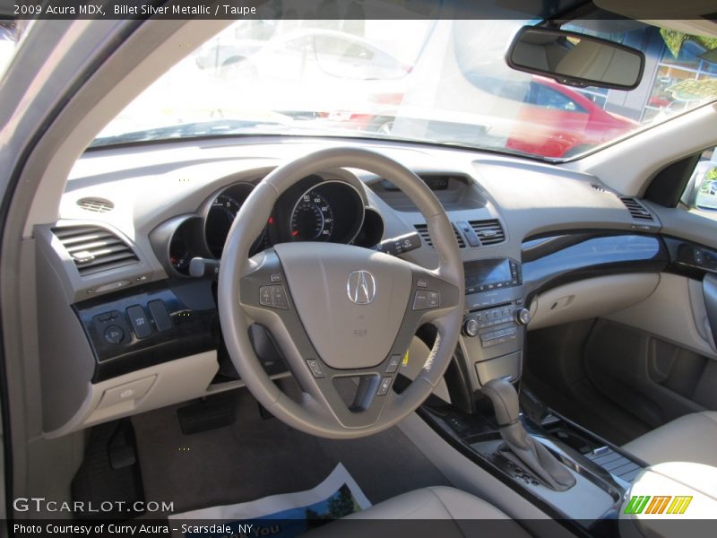 Billet Silver Metallic / Taupe 2009 Acura MDX