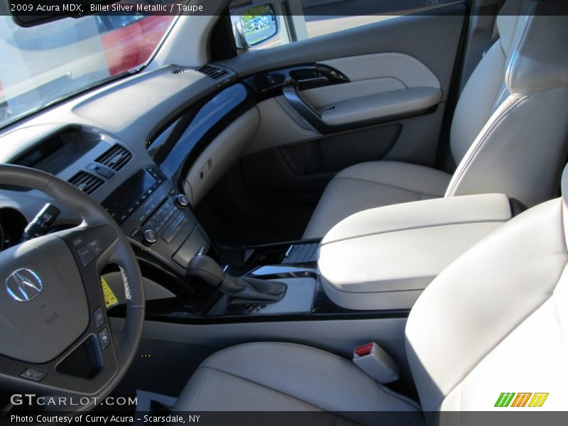 Billet Silver Metallic / Taupe 2009 Acura MDX