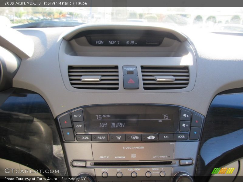 Billet Silver Metallic / Taupe 2009 Acura MDX