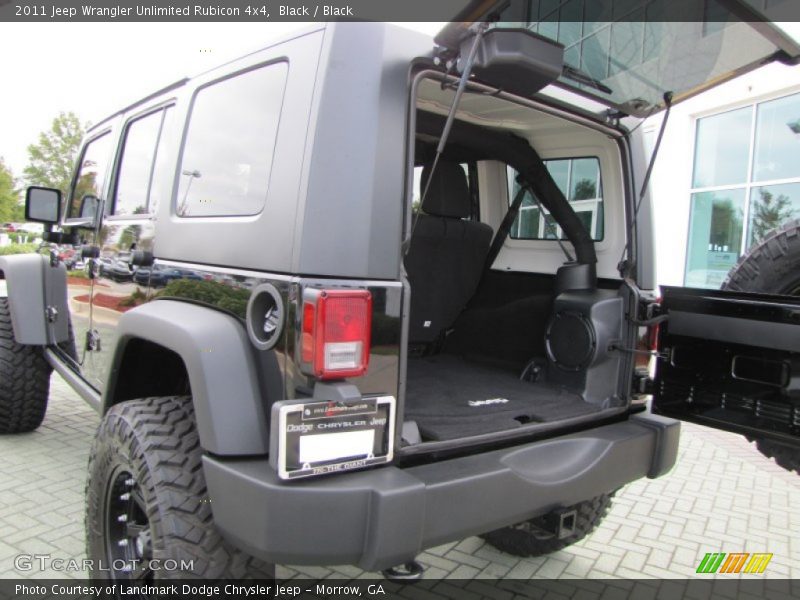Black / Black 2011 Jeep Wrangler Unlimited Rubicon 4x4