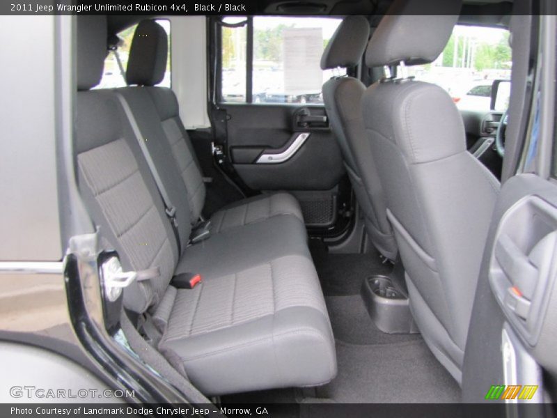 Black / Black 2011 Jeep Wrangler Unlimited Rubicon 4x4