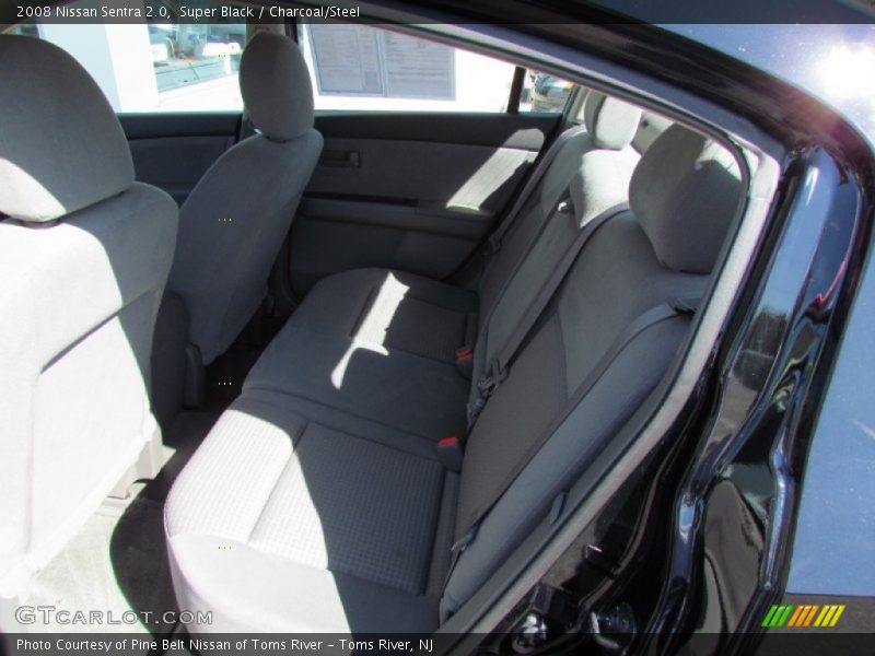 Super Black / Charcoal/Steel 2008 Nissan Sentra 2.0