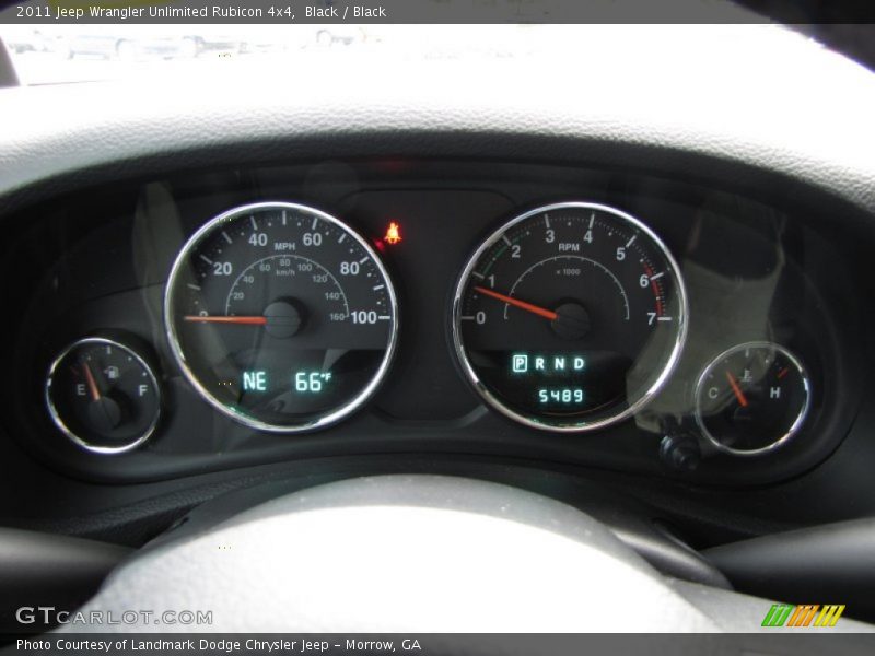  2011 Wrangler Unlimited Rubicon 4x4 Rubicon 4x4 Gauges