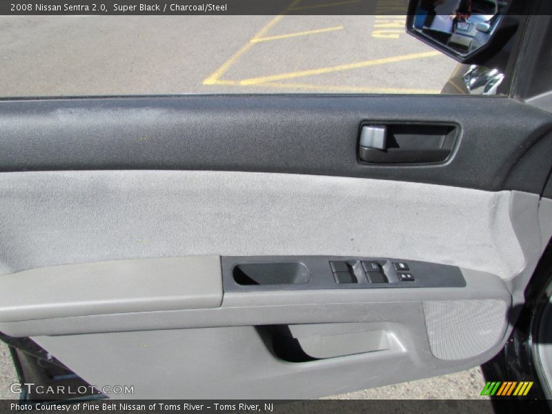 Super Black / Charcoal/Steel 2008 Nissan Sentra 2.0