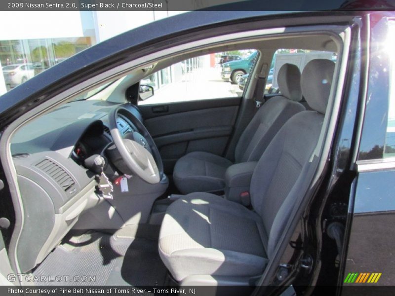 Super Black / Charcoal/Steel 2008 Nissan Sentra 2.0