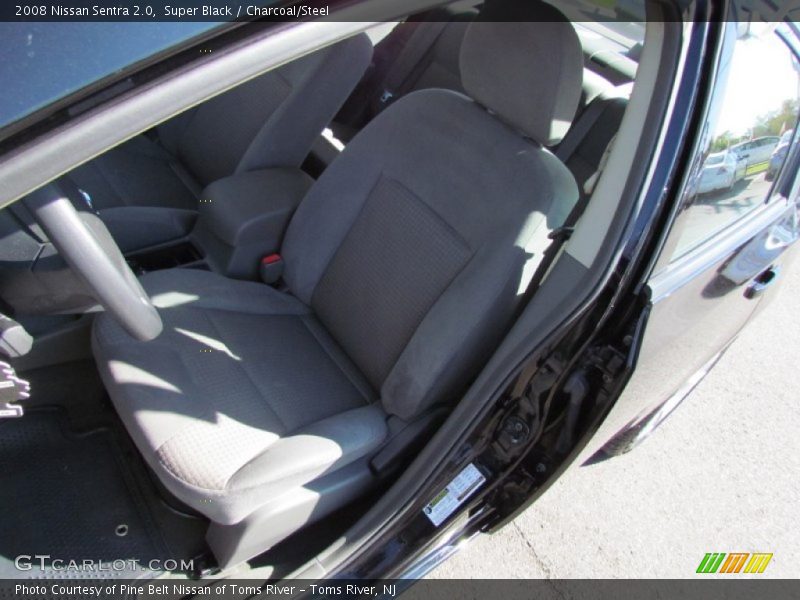 Super Black / Charcoal/Steel 2008 Nissan Sentra 2.0